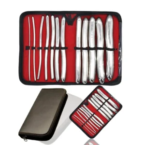 Set Of 12 Hegar Sounds Dilator Uterine Diagnostic Gyne Surgical Kit
